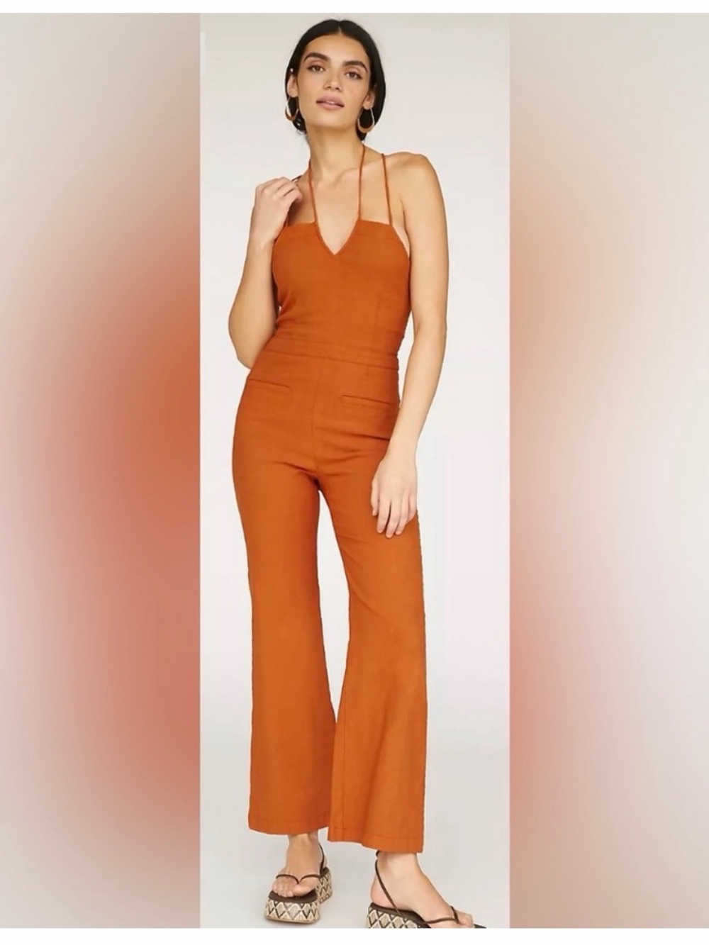 Anthropologie Maeve the Colette Strappy jumpsuit